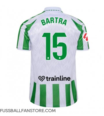 Real Betis Marc Bartra #15 Replik Heimtrikot 2024-25 Kurzarm